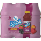 V8 Splash Fruit Medley 12 fl oz Bottles - Open-Air Ready Drink for Tailgates and Park Days