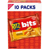 RITZ Bits Cheese Sandwich Crackers – Travel Snack Packs for Road Trips, Commuter Bags and Airport Layovers