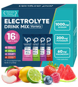 Venture Pal High Sodium Electrolyte Powder Sticks – Desk-Side Hydration for CrossFit and Endurance Athletes in Training, 30-Count