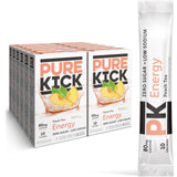 PURE KICK Energy Singles To Go – Office Desk Focus Drink Mix, Sugar-Free Afternoon Pick-Me-Up