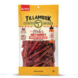 Tillamook Country Smoker Beef Smoked Sausages with Mike's Hot Honey – Portable Hiking and Camping Snack with 8g Protein