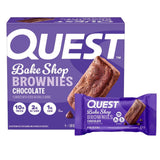 Quest Nutrition Chocolate Brownie – Travel-Ready Keto Snack for the Road, 10 Count