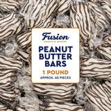 Atkinson's Peanut Butter Bars Candy – Desk Drawer Pick-Me-Up, Bulk Individually Wrapped Peanut Butter Bar Snacks for Busy Workdays, 1 Pound