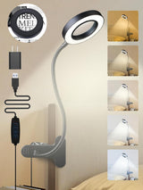 Brightech ViewMax – Child-Safe Clip-On Reading Light, Cool-Touch Magnifier for Homework Help