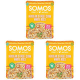 SOMOS Mexican Street Corn White Rice, 8.8 OZ – Shelf-Stable Camping and Road Trip Side Dish