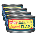 Snow's Ocean Chopped Clams 51 oz Can - Practical Gourmet Gift for Newlyweds and Housewarming Celebrations