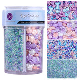 SUGAR BAY Edible Gold and Silver Pearl Topping – Luxury Cake Decorating for Weddings, Anniversaries and New Year's Eve Desserts
