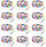 Minetom Fairy Lights 12 Pack – Thoughtful Birthday Gift for Women and Moms, 7ft Battery Operated Twinkle Lights for Bedroom Decor