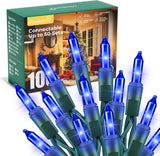 Minetom Commercial String Lights – Large Facade and Pergola Coverage, 100 Sets Linkable Outdoor
