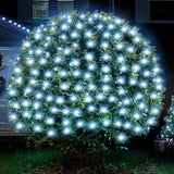 BlcTec Christmas Net Lights – Aesthetic 176 LED Holiday Mesh, 8 Lighting Modes for Indoor Shrubs, Planters, and Fireplace Garlands