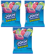 Jolly Rancher Fruit Chews - Pack of 3 Chewy Candy Hostess Gift, Housewarming Treat Bowl and Affordable Shareable Present