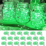 GlowNook Twinkle Lights – Child-Safe Bedroom Accent, Battery Operated with No Flame and Low Heat Bulbs