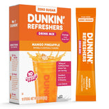 Dunkin' Refreshers Singles To Go! Powdered Drink Mix Packets, 40 Ct Variety Pack, Zero Sugar Workday Focus Hydration
