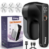 Ziitty Fabric Shaver – Thoughtful Christmas Gift for Mom, Rechargeable Lint Remover for Sweaters and Coats