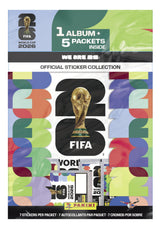 2026 Panini FIFA World Cup Sticker Collection – On-the-Go Hobby for Road Trips, Sports Bars, and Open-Air Events