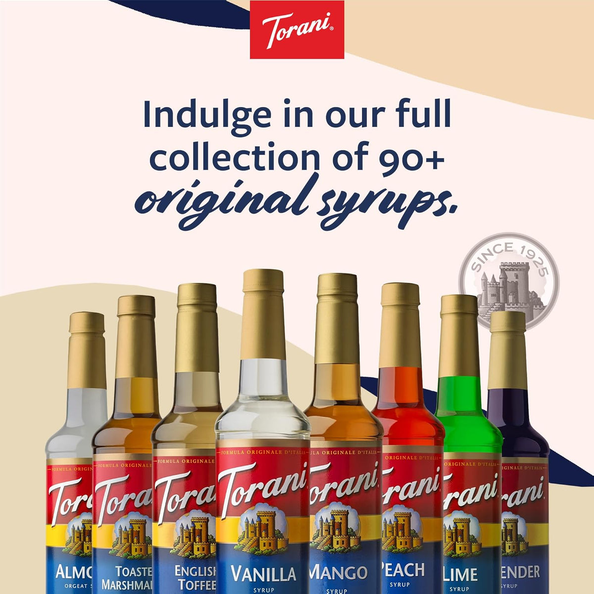 Torani Coffee Syrup Vanilla – Beautiful Birthday Gift for Mom Who Loves Lattes and Baking