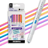 Zebra Pen MILDLINER Bible Highlighter 15 Pack – Elegant Gift for Mom and Creatives, Mild Tone Dual Tip Journaling Pens