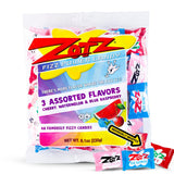ZOTZ Fizzy Sour Candy Travel Bag - Individually Wrapped Assorted Sour Candy for Hiking Trips, Beach Days, Road Trips and Travel Snacking