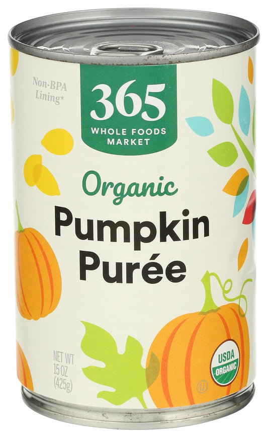 100% organic pumpkin single-ingredient formula