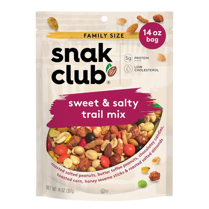 14-ounce resealable family-size pouch for freshness and portion control