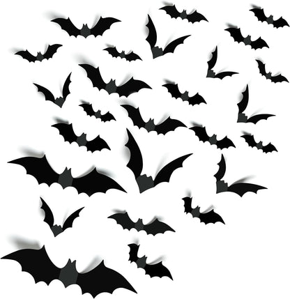 140 bats included in 5 graduated sizes from 3.1" to 7.9" wingspan