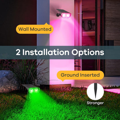 180° vertical and 360° horizontal panel adjustability for optimal sun capture