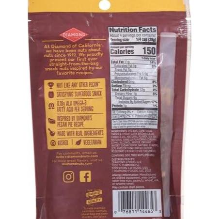 3.25 oz soft pack yielding 4 servings per bag