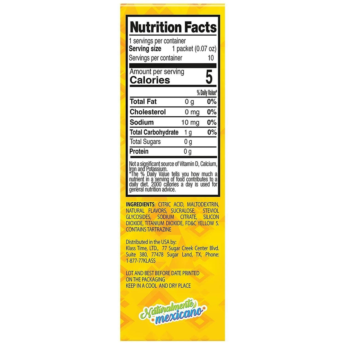 365-day shelf life in compact, travel-friendly powdered form
