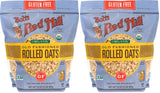 Bob's Red Mill Organic Gluten Free Old Fashioned Rolled Oats – Wholesome Breakfast Staple for Mindful Morning Routines, 32oz