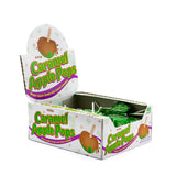 Tootsie Roll Apple Caramel Lollipops – Slow-Dissolve Focus Sweet for Home Office Cravings, Individually Wrapped 48