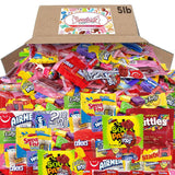 Bulk Candy Individually Wrapped 5lb – Sealed Assorted Lollipops Reducing Germ Transfer at Shared Candy Bowls