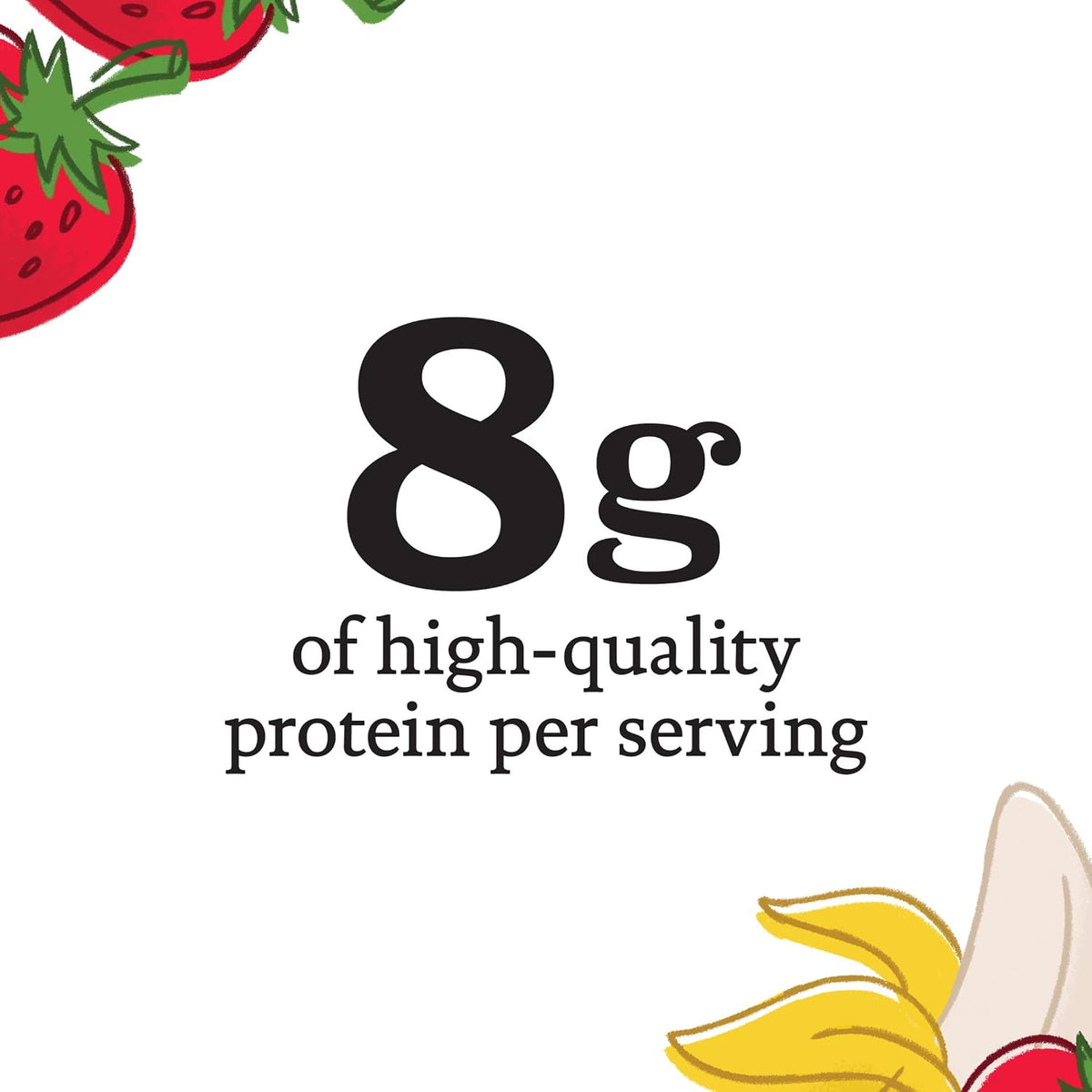 50% less sugar and 30% fewer ingredients than the leading kids' yogurt