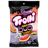 Trolli Sour Brite Duo Crawlers Gummy Worms – Parent-Approved Chewy Candy for Kids Lunchboxes, Snack Drawers, and Road Trips