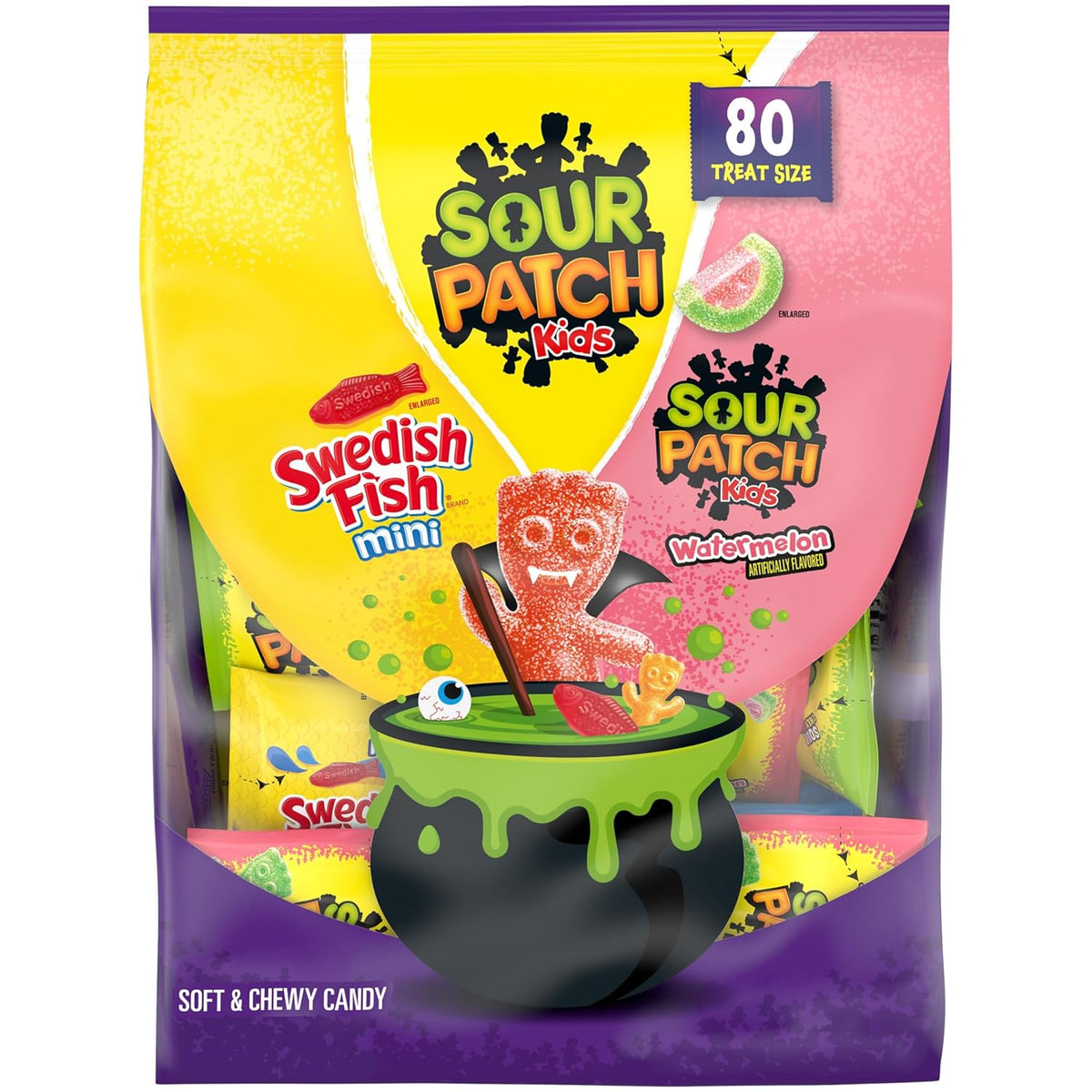 80 individually wrapped treat-size snack bags in one bulk pack