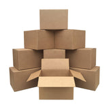 Amazon Basics Cardboard Storage Boxes – Neutral Brown Living Room Supply for Seasonal Decor Rotation