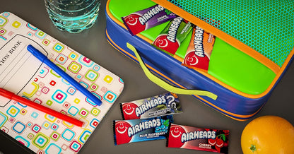 Airheads Sour Taffy Variety Pack – Non-Melting Camping and Hotel Room Snack for Travelers and Hikers