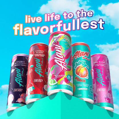 Alani Nu Low-Calorie Energy Variety Pack – Mindful Caffeine Boost for Your Pilates Bag and Bathroom Counter