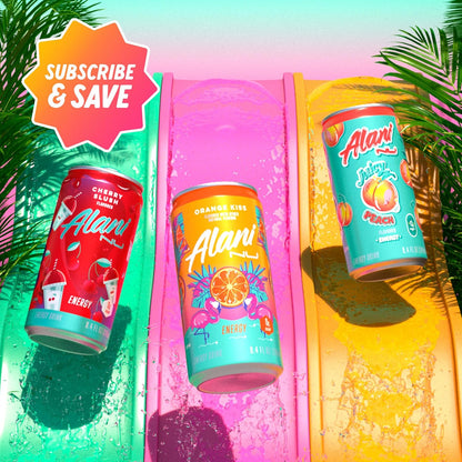 Alani Nu Low-Calorie Energy Variety Pack – Mindful Caffeine Boost for Your Pilates Bag and Bathroom Counter