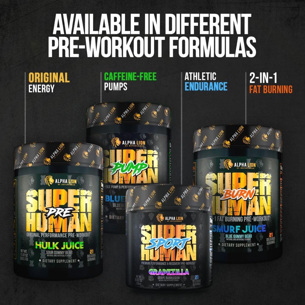 ALPHA LION Core Pre Workout – Sustained Energy Pre Workout Supplement for Long Study Sessions and Deep Work Blocks