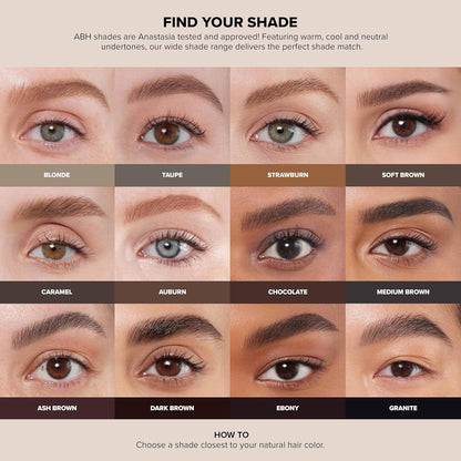 Anastasia Beverly Hills Brow Definer – Self-Care Vanity Essential for Restoring Sparse Brows, Cruelty-Free Comfort