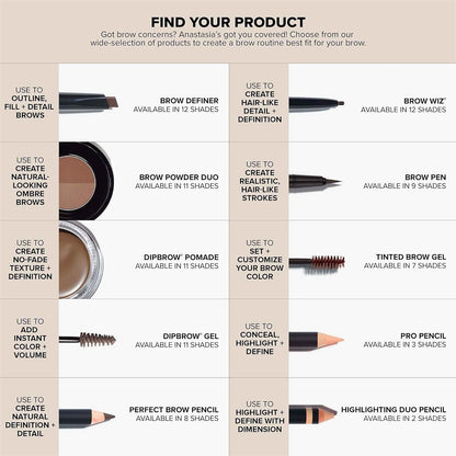 Anastasia Beverly Hills Brow Freeze Gel – Single Product Brow Solution, Less Is More Styling
