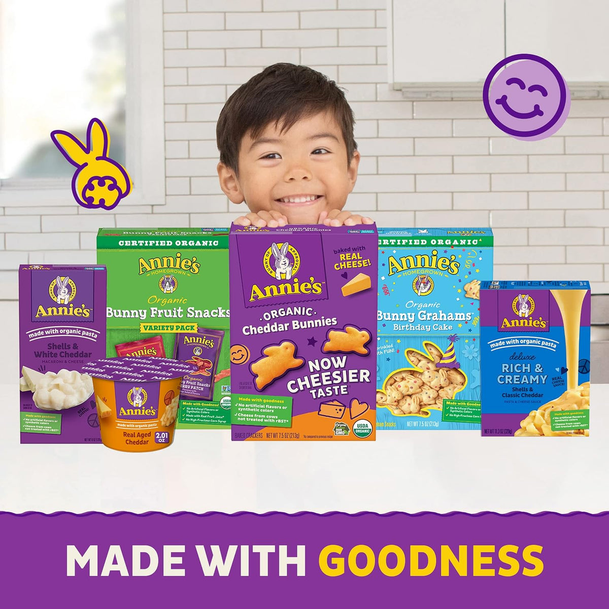 Annie's Organic Granola Bars Chocolate Chip – Car Console Grab and Go Fuel
