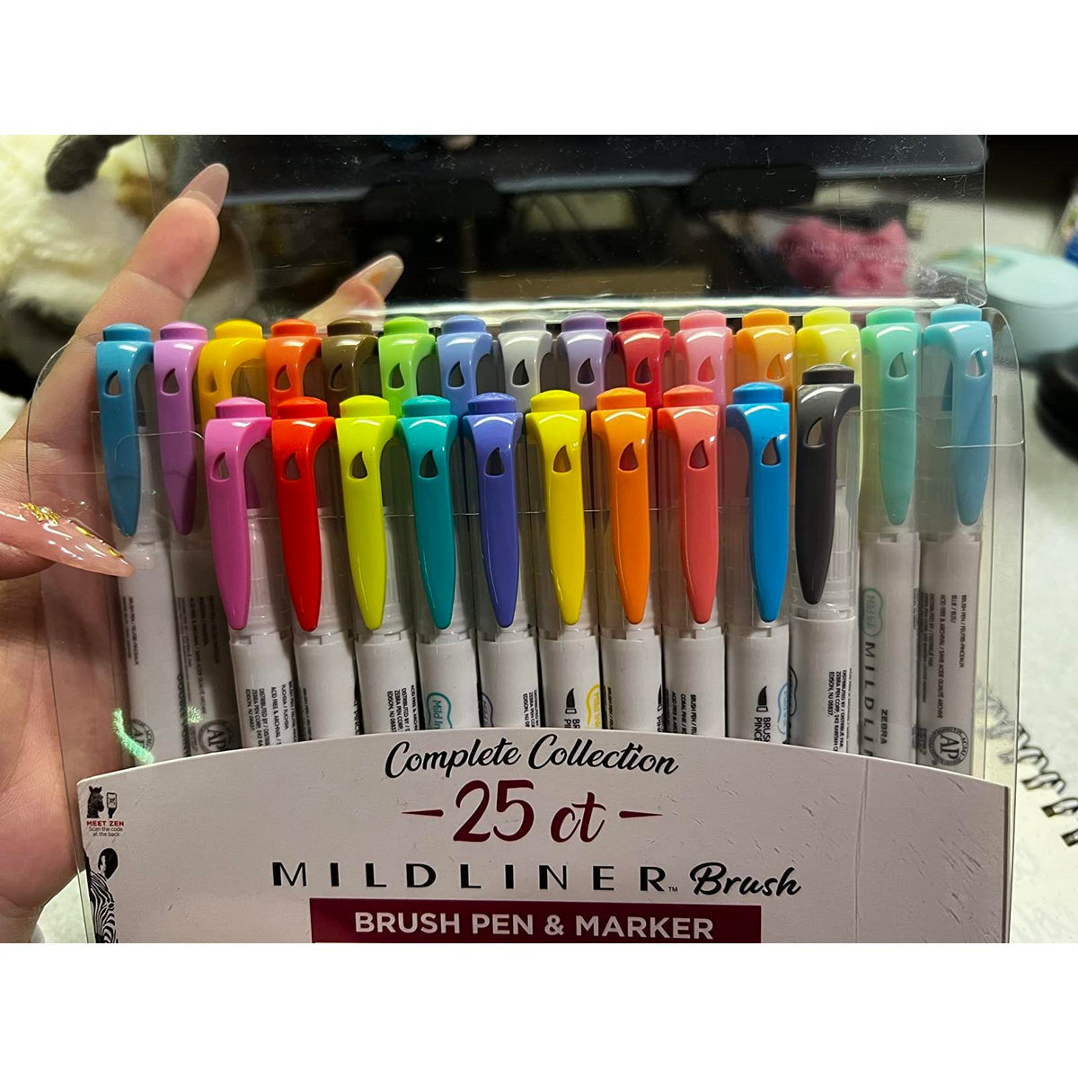 available in multiple pack sizes (5, 10, 15, 25) and color palettes (cool, warm, a, b, c, d)