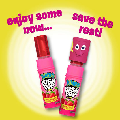 Bazooka Push Pop Jumbo Lollipops – Mess Free Snack for Picnics and Backyard Parties