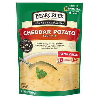 Bear Creek Tortilla Soup Mix – Comforting Dinner Starter for Cold-Weather Meals and Game Day Gatherings