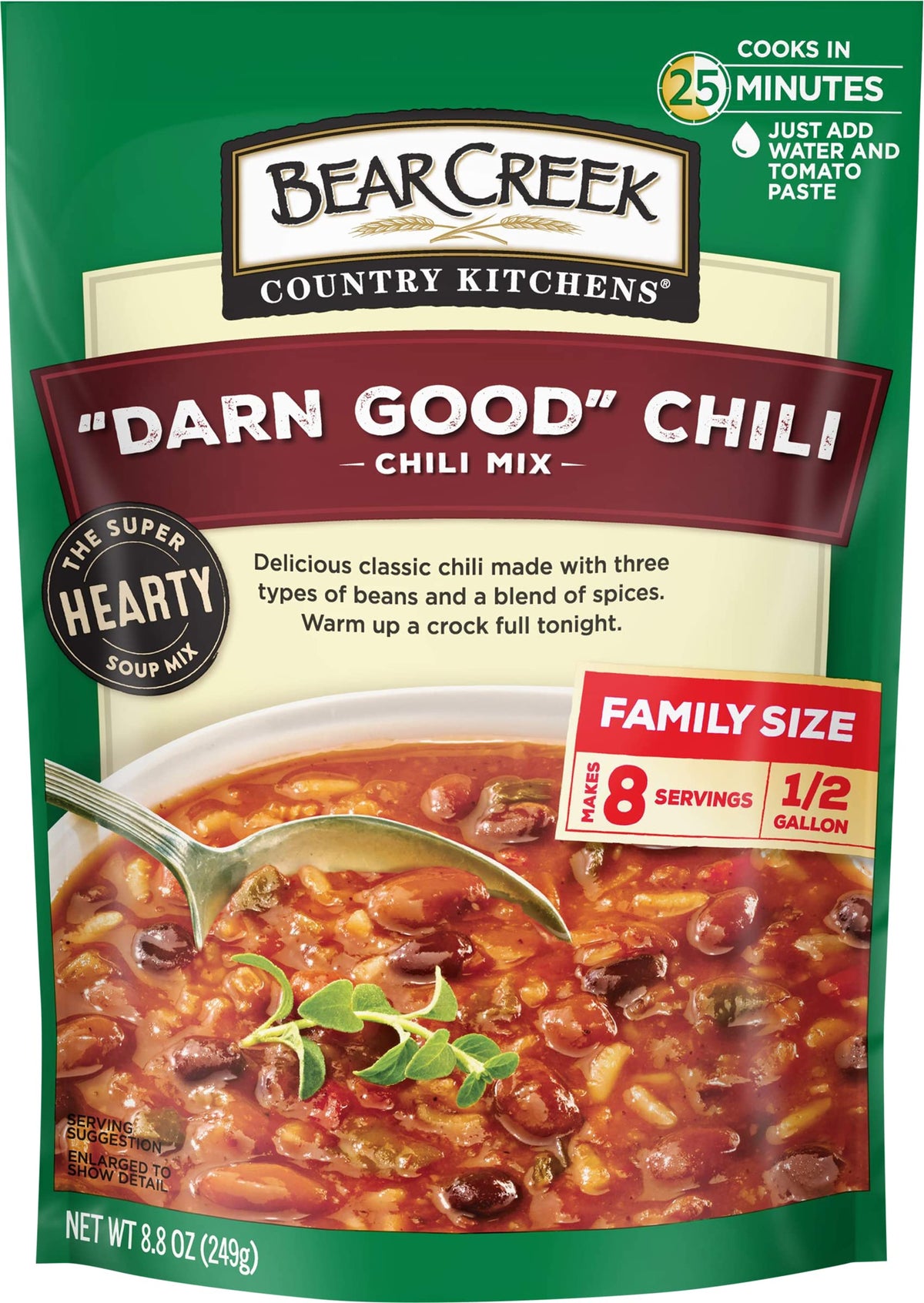 Bear Creek Tortilla Soup Mix – Comforting Dinner Starter for Cold-Weather Meals and Game Day Gatherings