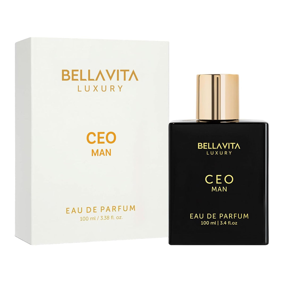 Bellavita Luxury CEO Man Eau de Parfum – Premium Holiday Gift for Husband, Boardroom-Ready Cologne for Men