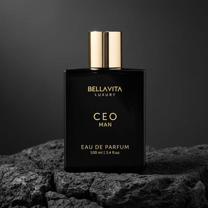 Bellavita Luxury CEO Man Eau de Parfum – Premium Holiday Gift for Husband, Boardroom-Ready Cologne for Men