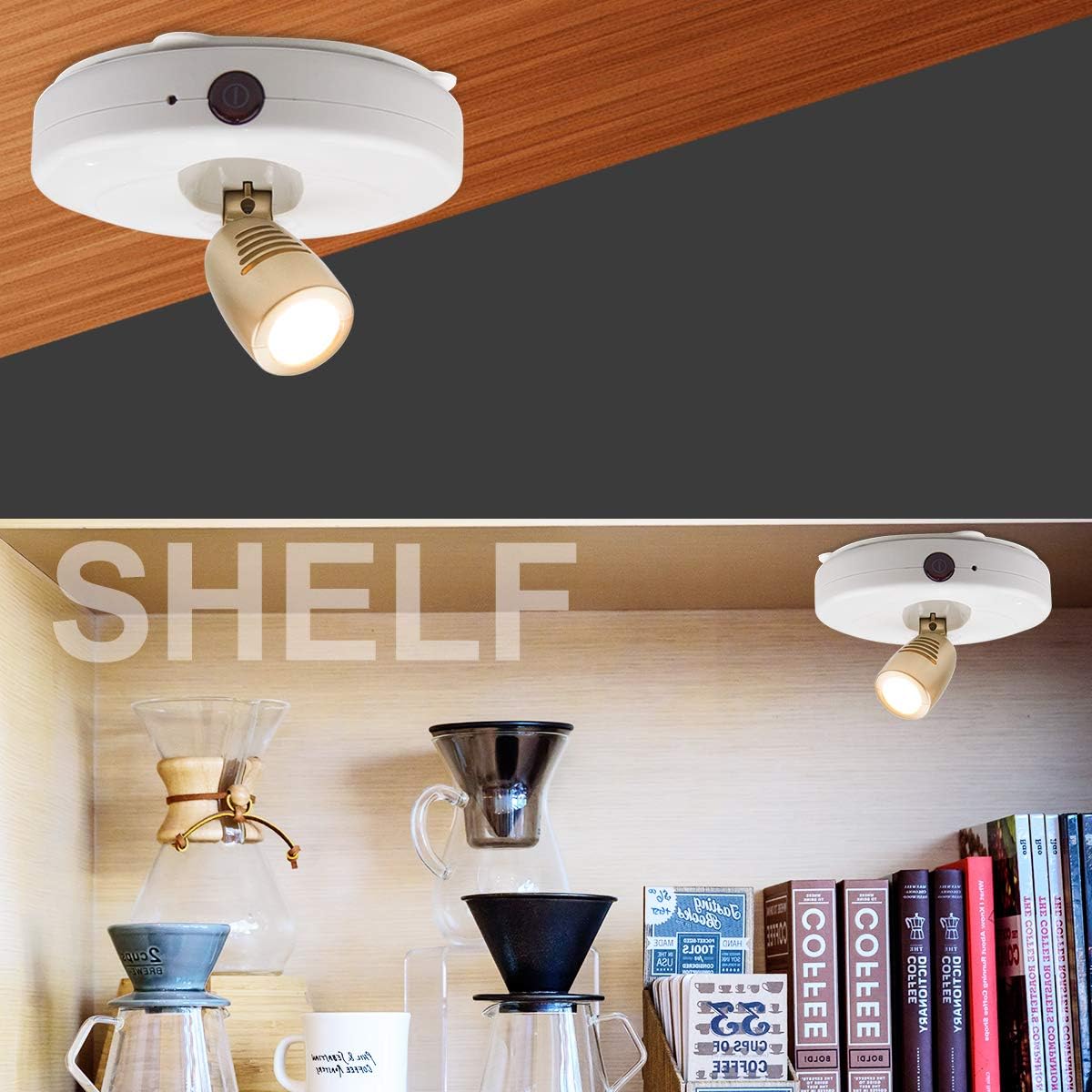 BIGLIGHT Remote Spotlight – Elegant Home Accent Lighting for Living Room Gallery Displays and Indoor Plants, 3000K