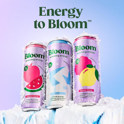 Bloom Nutrition Sparkling Energy Drink - Thoughtful Housewarming Present for Wellness-Minded Friends and Family